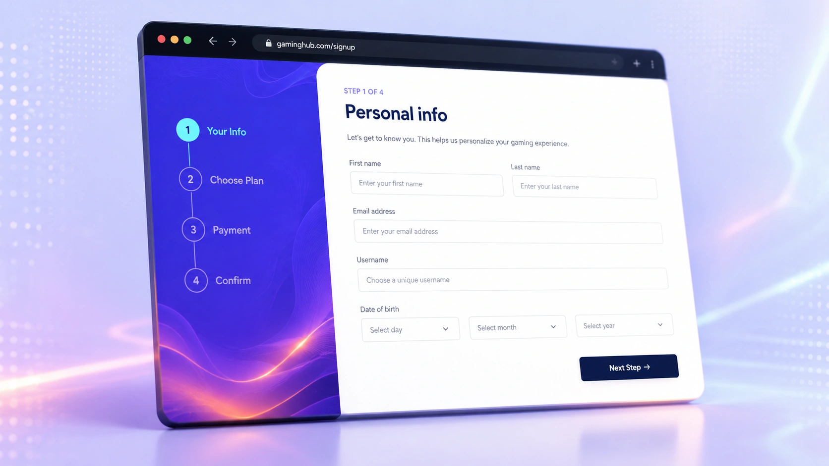 Multi-Step Form — Frontend Mentor Challenge