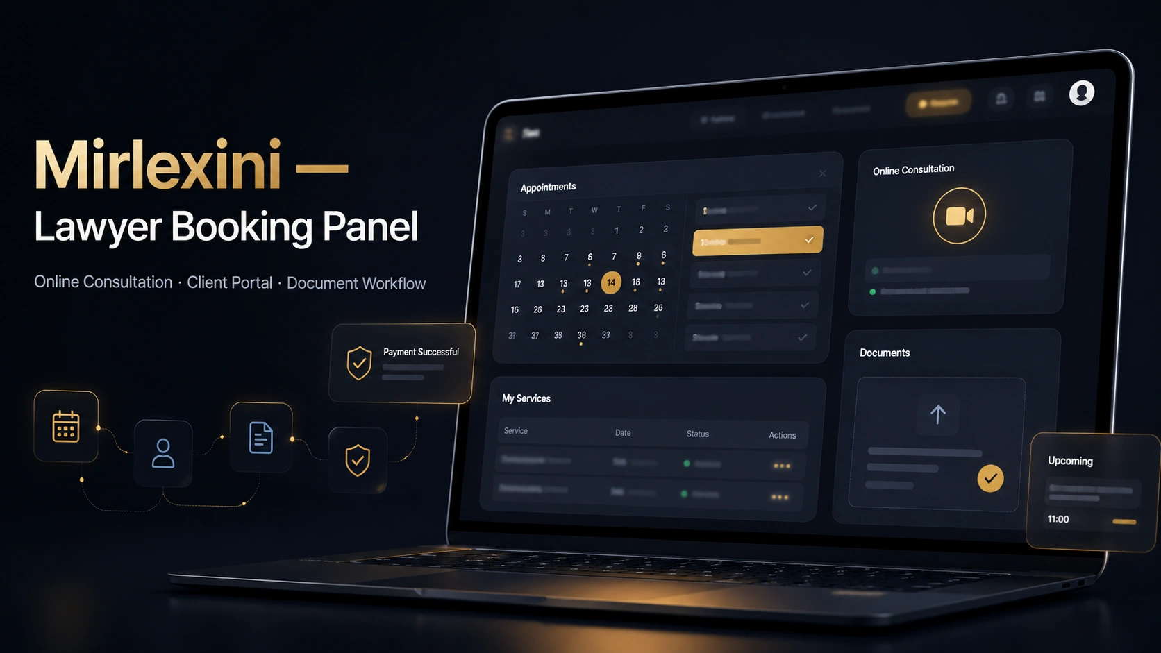 Mirlexini Legal Booking Panel And Website